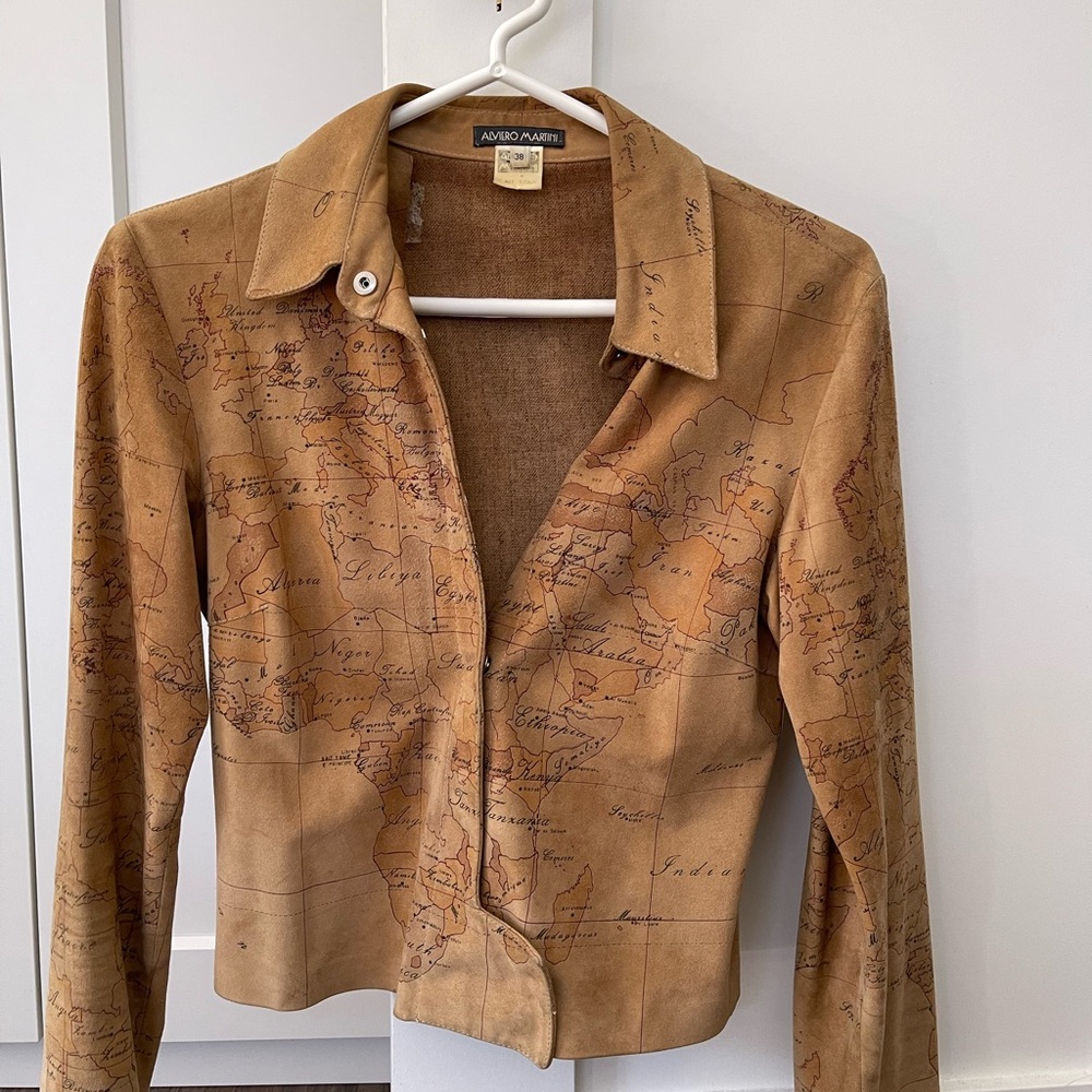 Alviero Martini suede jacket
